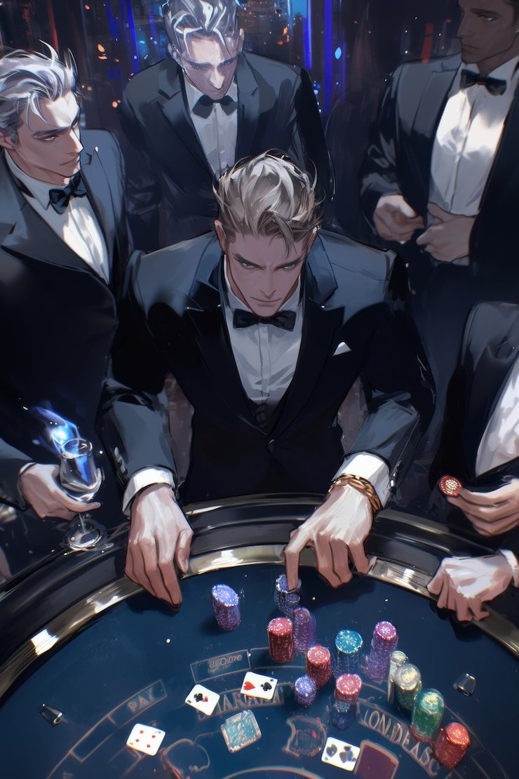 Tampilan meja Live Casino idslot77 dengan dealer profesional siaran langsung